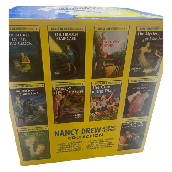 Nancy Drew Books 1-10 Box Set The Nancy Drew Mystery Stories Collection - Picture 4 of 7
